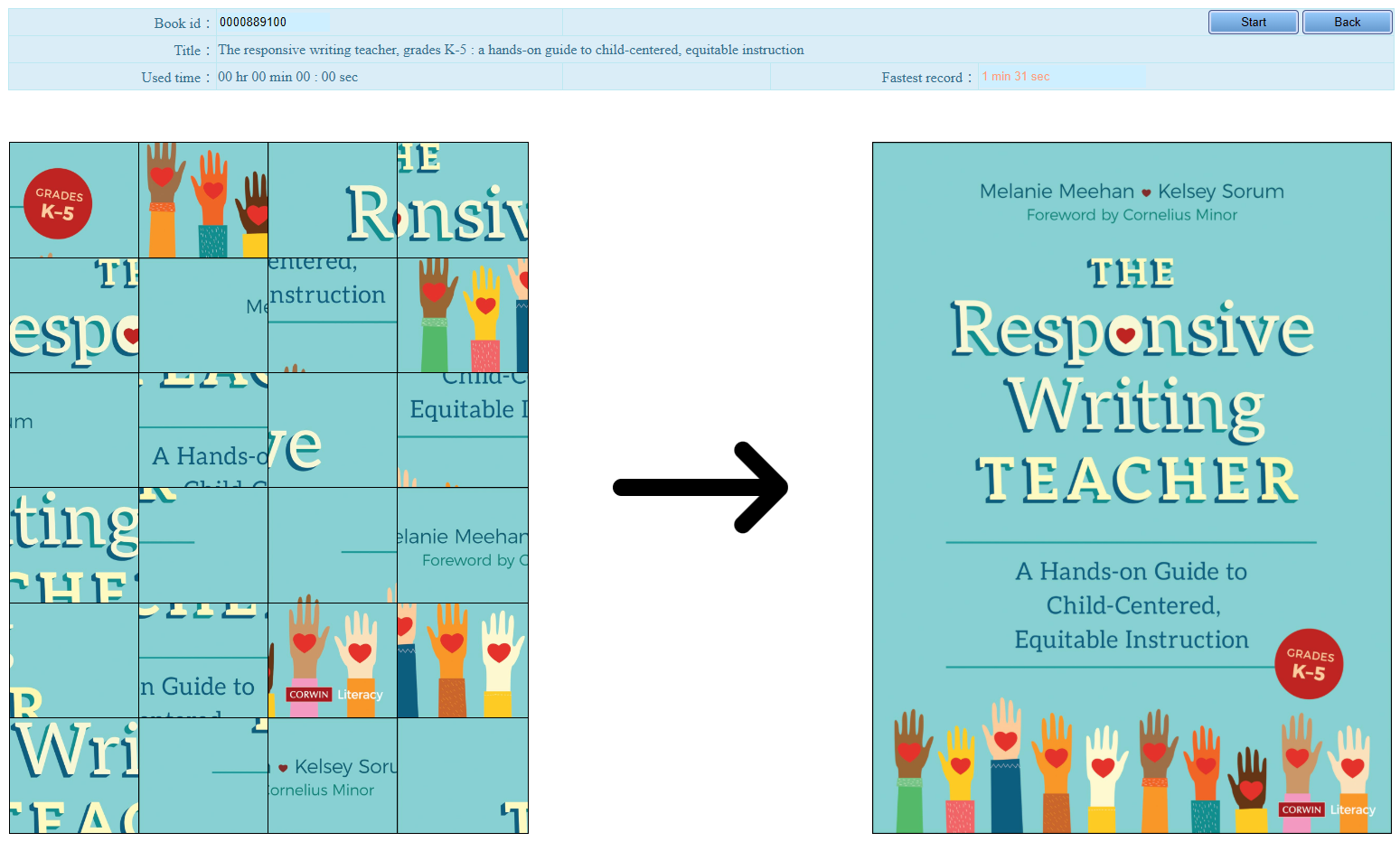 The responsive writing teacher - English Book